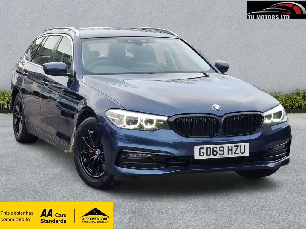 BMW 5 Series Estate 2.0 520D Mht Se Touring Xdrive Euro 6 Blue