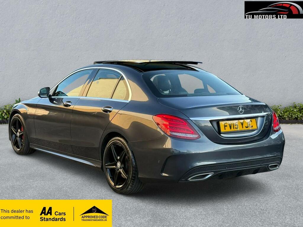Mercedes-Benz C Class Saloon 1.6 C200d Amg Line Premium G-tronic Euro Grey #6