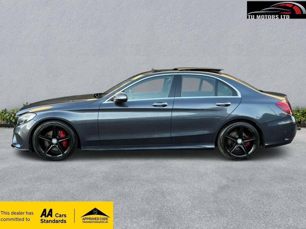 Mercedes-Benz C Class Saloon 1.6 C200d Amg Line Premium G-tronic Euro Grey #4
