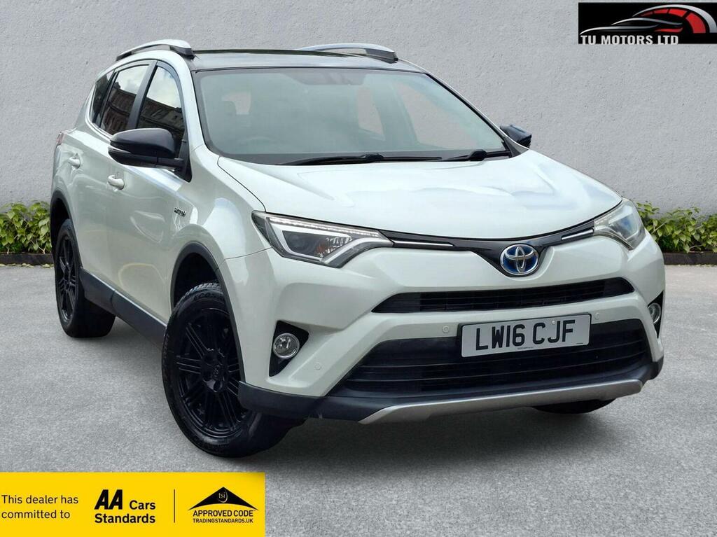 Toyota Rav 4 Suv 2.5 Vvt-h Excel Cvt 4Wd Euro 6 Ss 2016 White