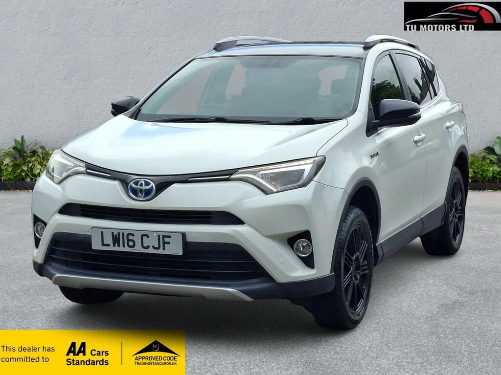 Toyota Rav 4 Suv 2.5 Vvt-h Excel Cvt 4Wd Euro 6 Ss 2016 LW16CJF White #4