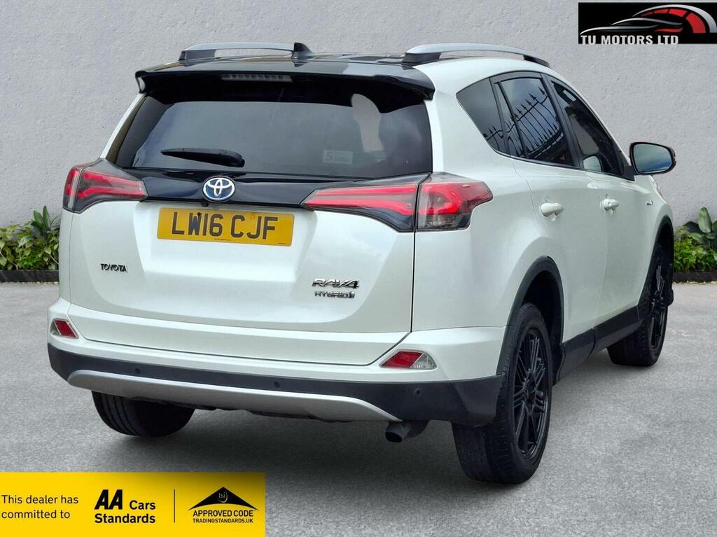 Toyota Rav 4 Suv 2.5 Vvt-h Excel Cvt 4Wd Euro 6 Ss 2016 LW16CJF White #6