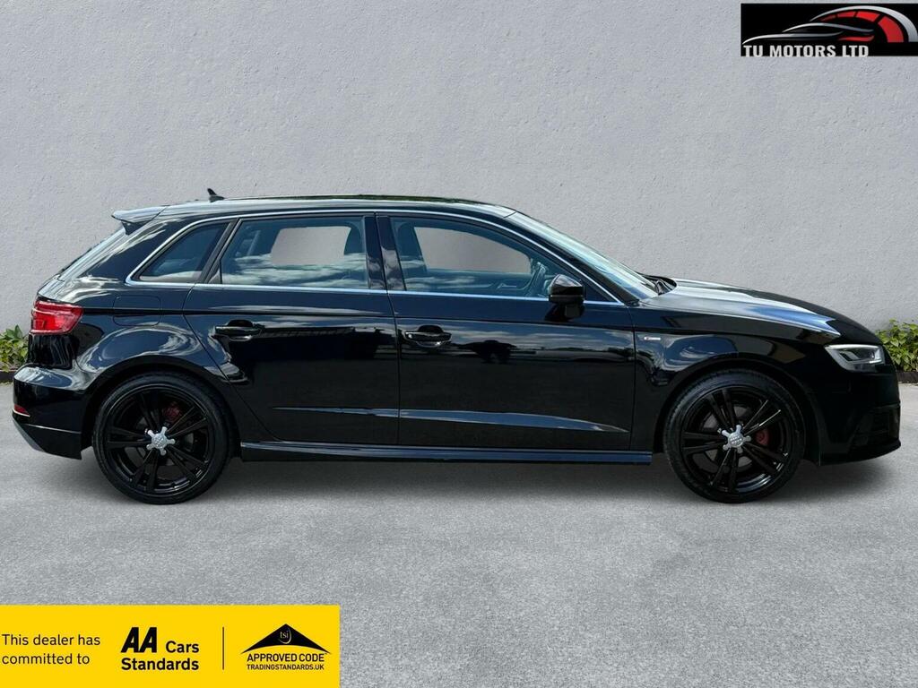 Audi A3 1.6 Tdi S Line Sportback Euro 6 Ss Black #4