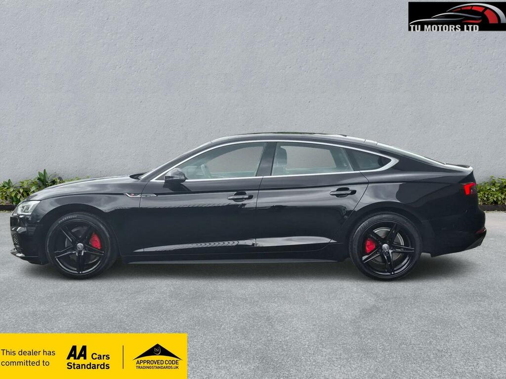 Audi A5 Hatchback 1.4 Tfsi S Line Sportback S Tronic Euro LL18FJJ Black #5