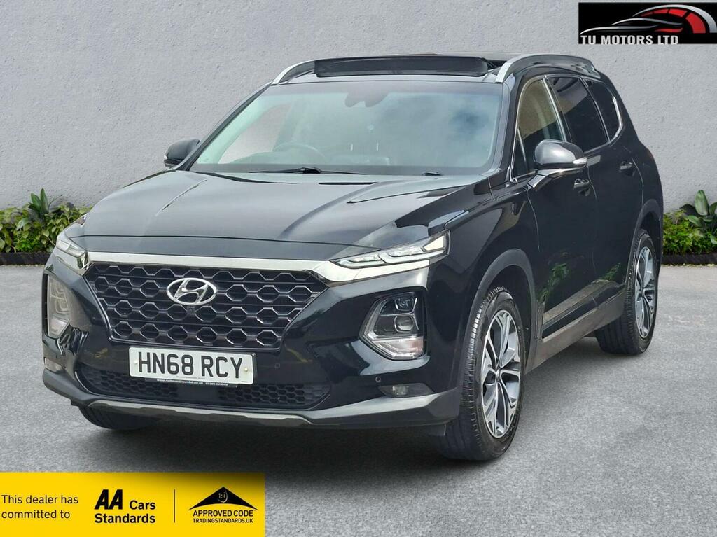 Hyundai Santa Fe 2.2 Crdi Premium Se 4Wd Euro 6 Ss 7 Se Black #3