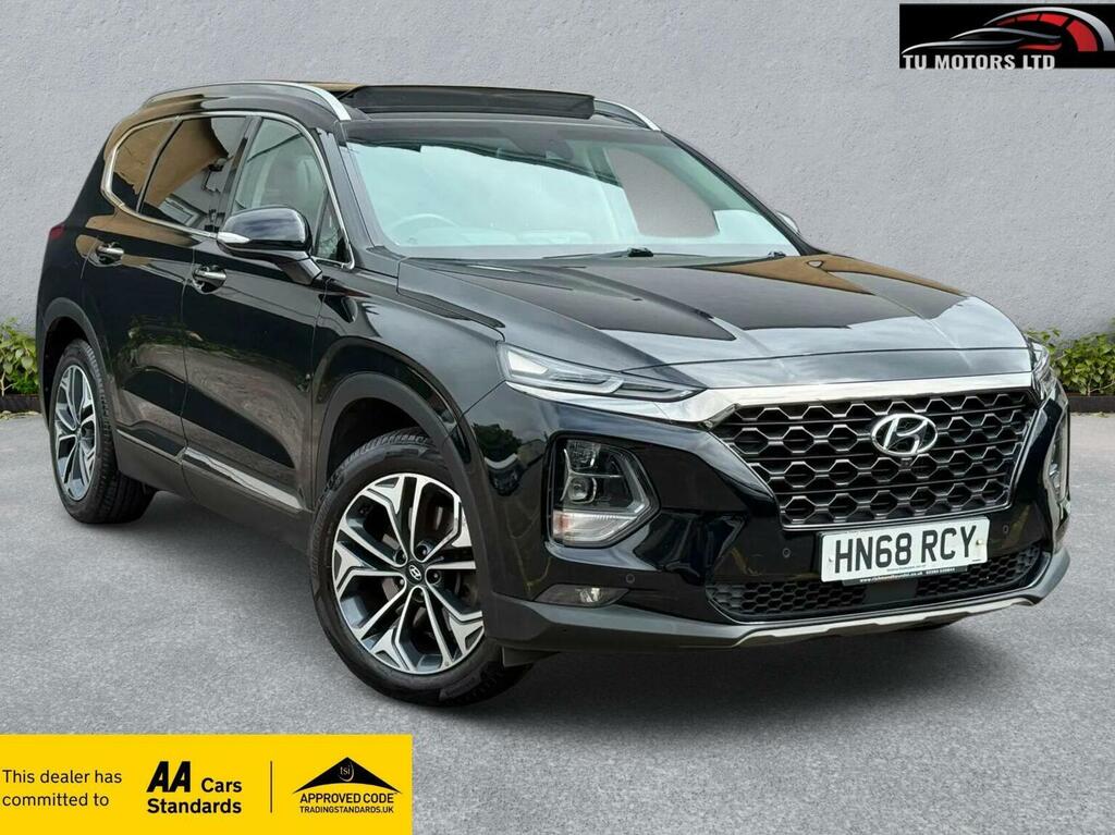 Hyundai Santa Fe Suv 2.2 Crdi Premium Se 4Wd Euro 6 Ss HN68RCY Black