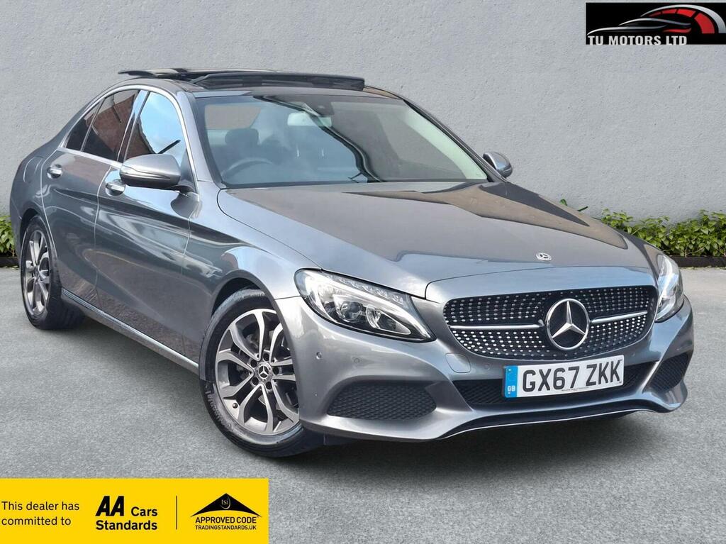 Mercedes-Benz C Class 2.1 C220d Sport Premium G-tronic Euro 6 Ss 4 Grey