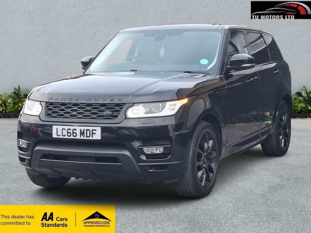 Land Rover Range Rover Sport Suv 3.0 Sd V6 Hse 4Wd Euro 6 Ss 2016 LC66MDF Black #3