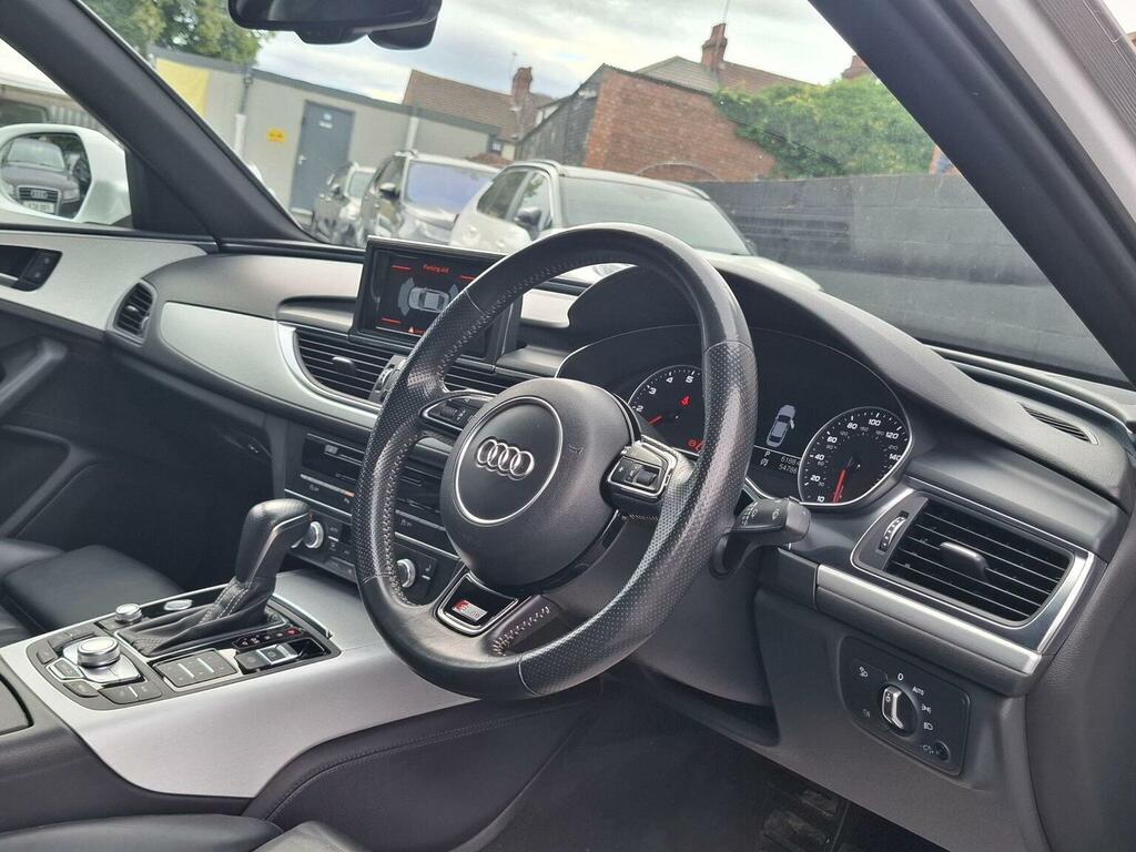 Audi A6 Saloon A6 S Line Black Edition Tdi Quattro S-a Grey #85