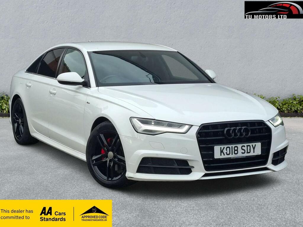 Audi A6 Saloon 1.8 Tfsi S Line S Tronic Euro 6 Ss White