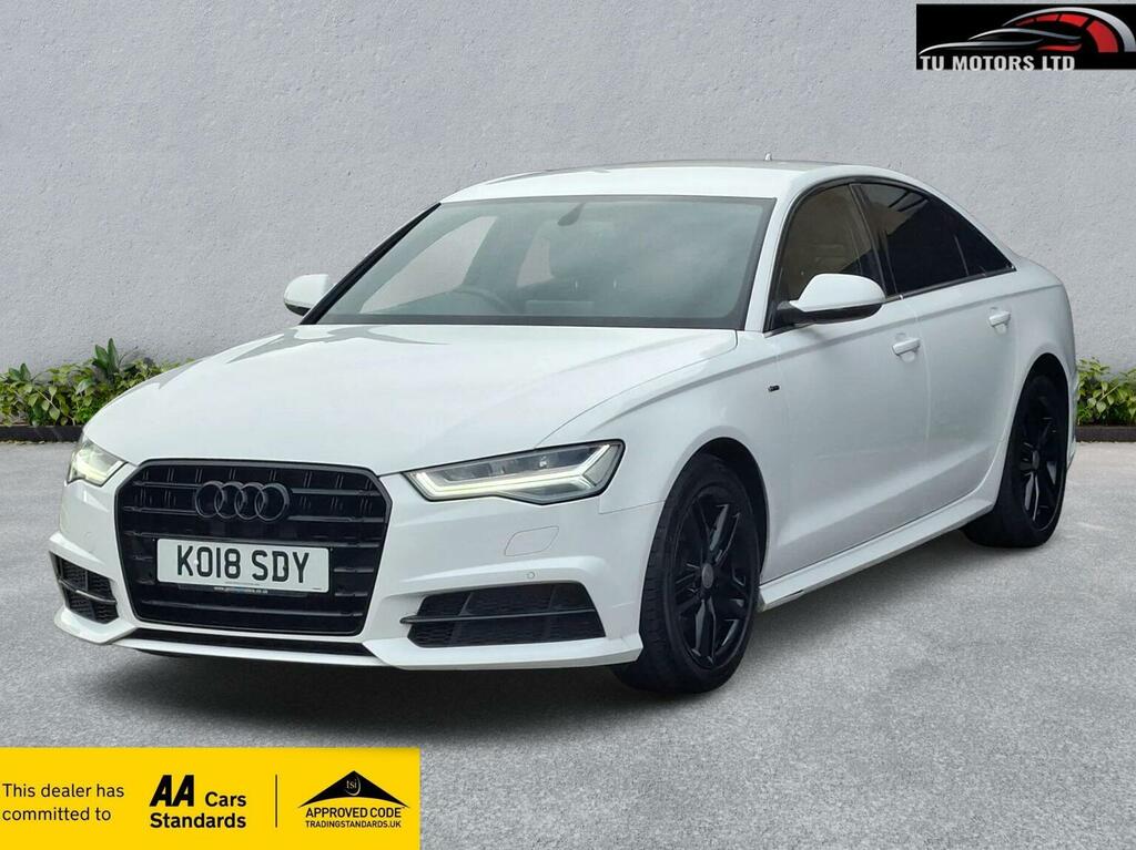 Audi A6 Saloon 1.8 Tfsi S Line S Tronic Euro 6 Ss White #4