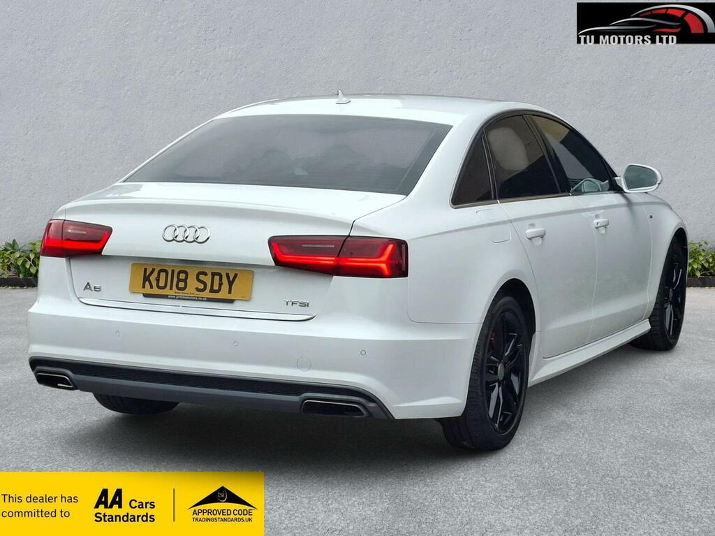 Audi A6 Saloon A6 S Line Black Edition Tdi Quattro S-a Grey #7