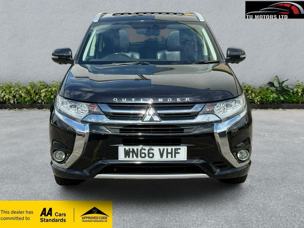 Mitsubishi Outlander 2.0H 12Kwh Gx4h Cvt 4Wd Euro 6 Ss Black #2