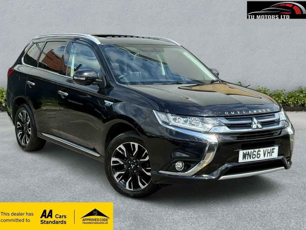 Mitsubishi Outlander 2.0H 12Kwh Gx4h Cvt 4Wd Euro 6 Ss Black