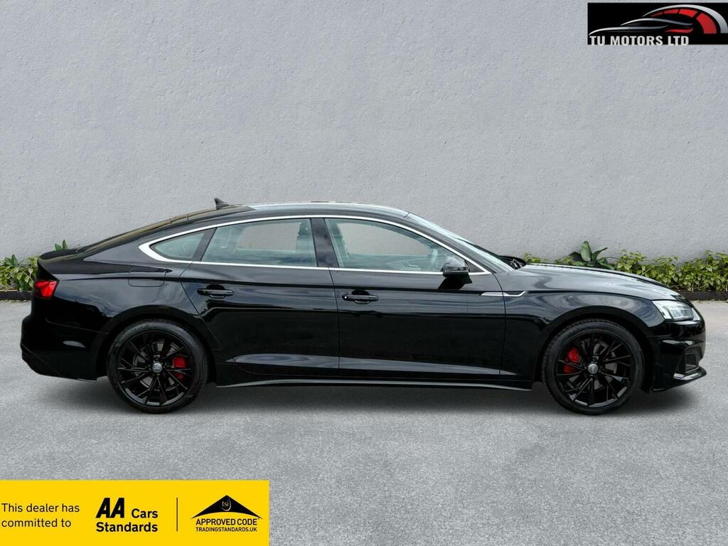 Audi A5 2.0 Tdi 35 Sport Sportback S Tronic Euro 6 Ss 5 Black #4