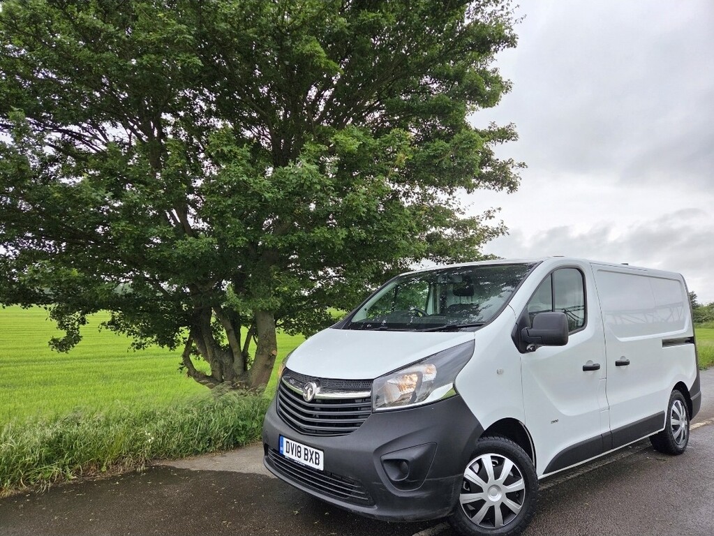 Vauxhall Vivaro Panel Van 1.6 Cdti 2900 2018 DV18BXB White #6