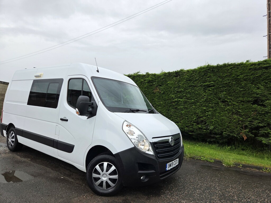 Vauxhall Movano 2.3L Null White #7