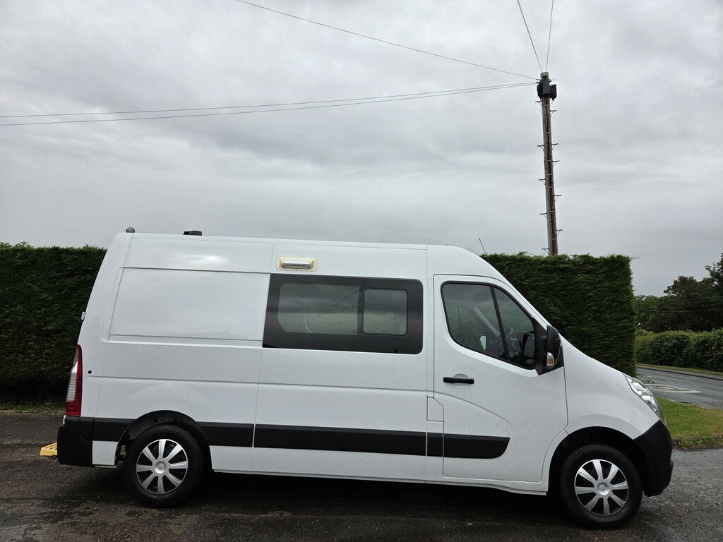 Vauxhall Movano 2.3 Cdti 3500 White #6