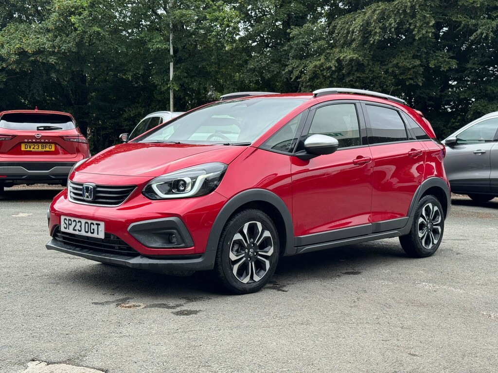 Honda Jazz 1.5L I-mmd Hybrid Crosstar Ex Ecvt Red #3
