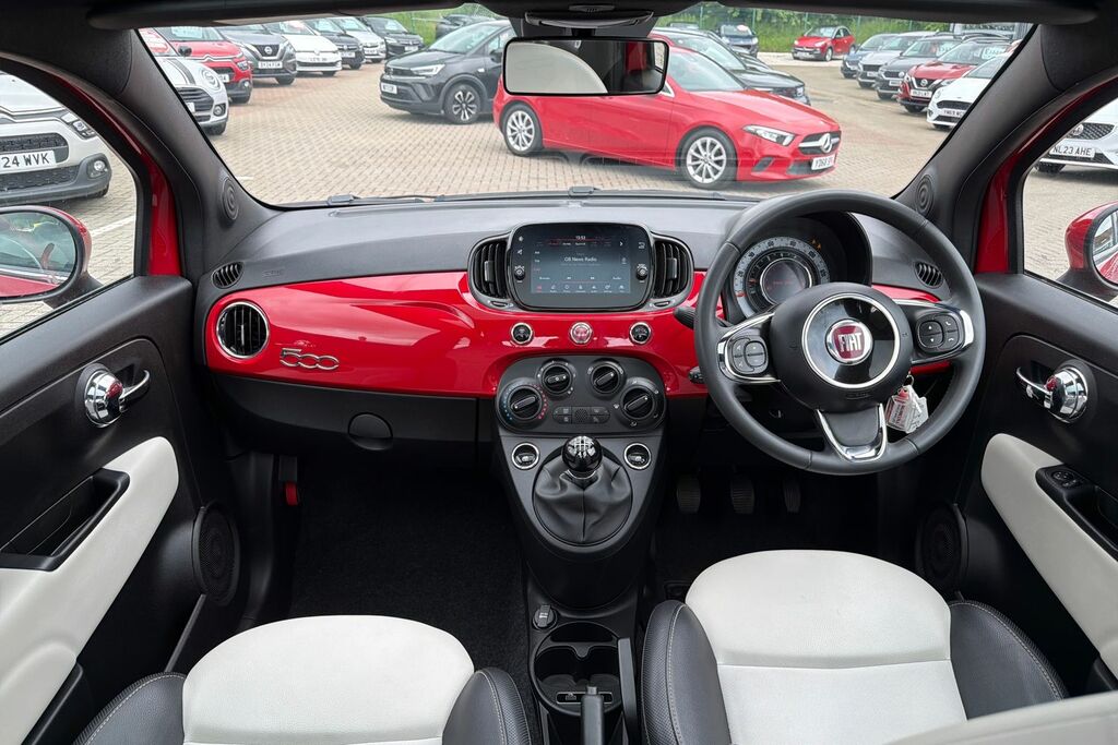 Fiat 500x Dolcevita Fiat 500 1.0 Mhev Dolcevita Hatchback Petro... BJ72TYP  #2