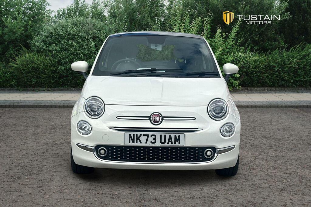 Fiat 500 Hatchback White #2