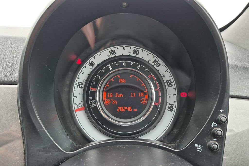 Fiat 500 Fiat 500 1.2 Lounge Hatchback WP69FDA Grey #5