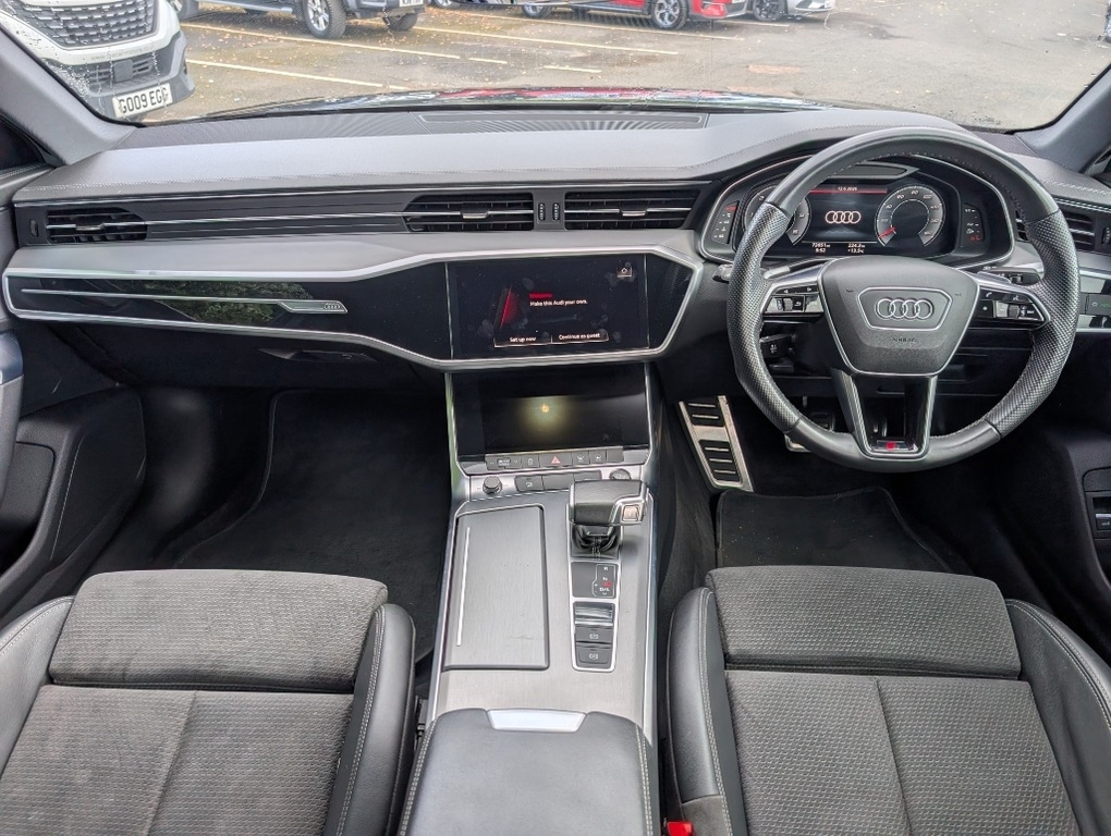 Audi A6 Saloon Saloon Black #11