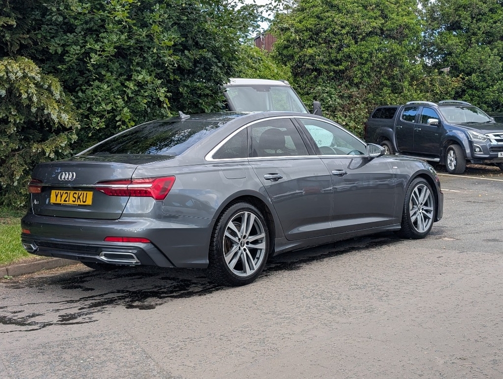 Audi A6 Saloon Saloon Black #7