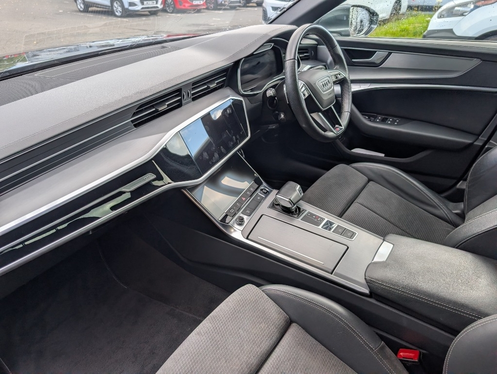 Audi A6 Saloon Saloon Black #13