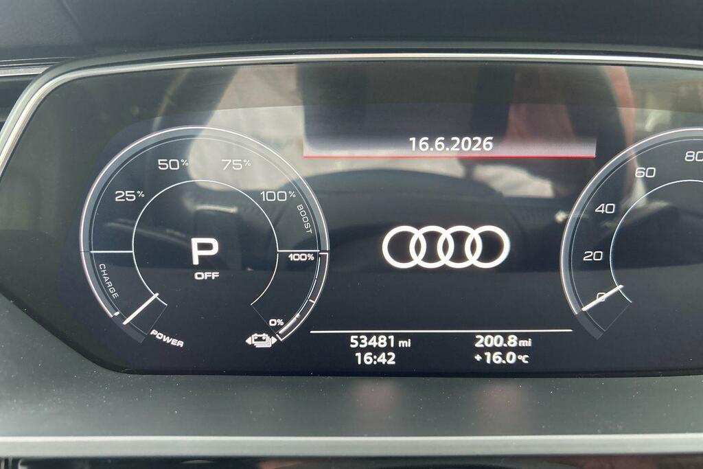 Audi E-tron Sportback S Line 55 Quattro 30000 Kw White #13