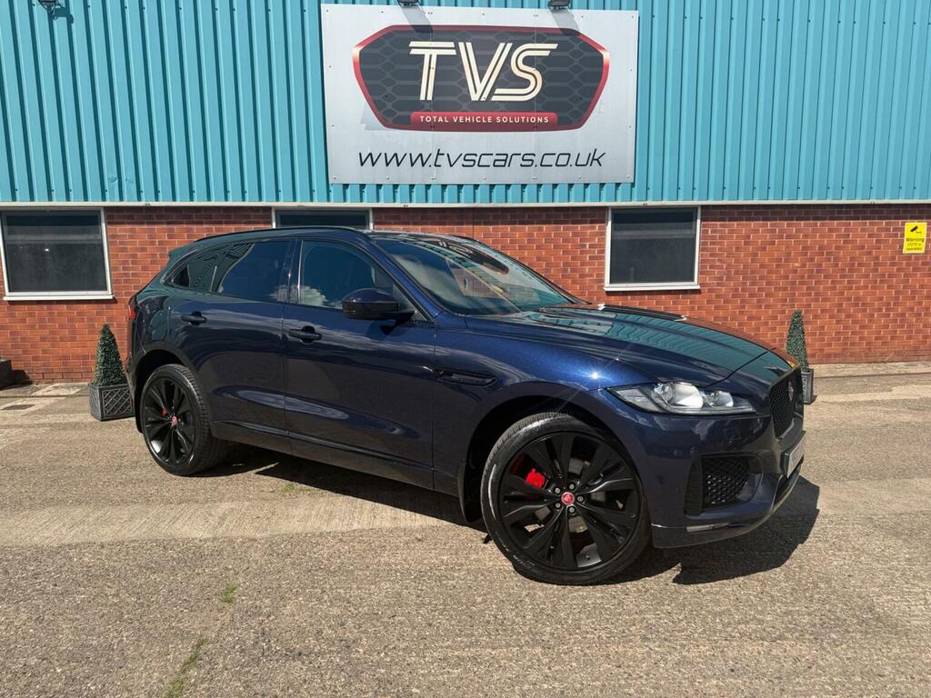 Jaguar F-Pace Suv 3.0 D300 V6 S Awd Euro 6 Ss 2017 Blue