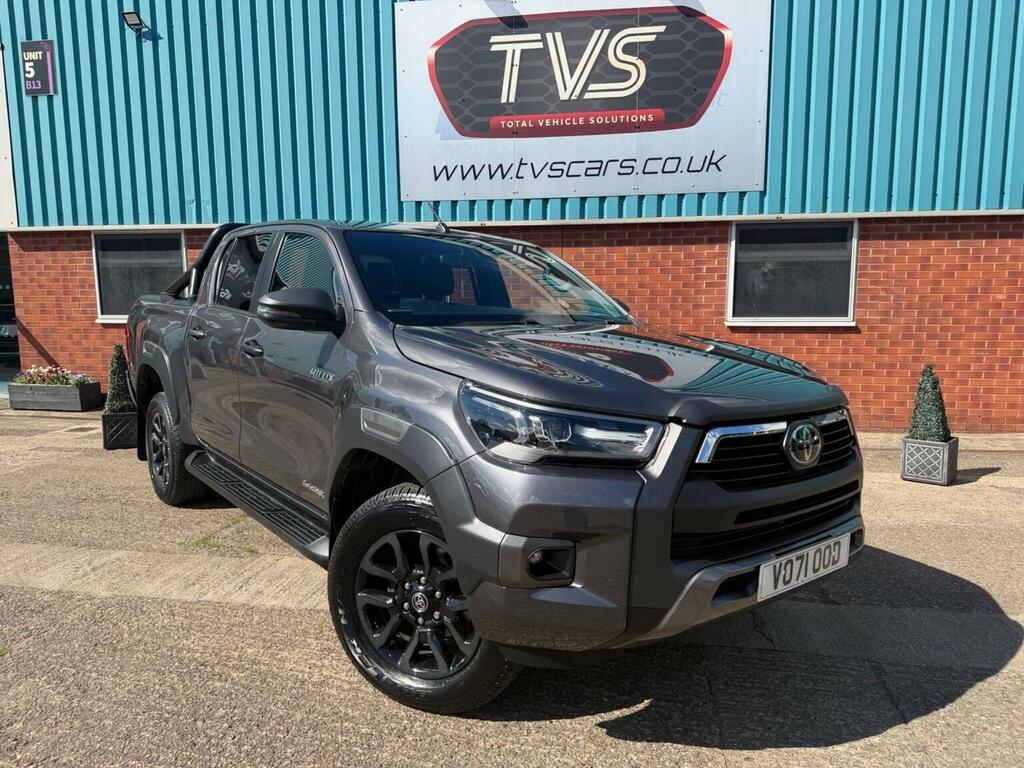 Toyota HILUX Pickup 2.8 D-4d Invincible X 4Wd Euro 6 Ss Grey #2