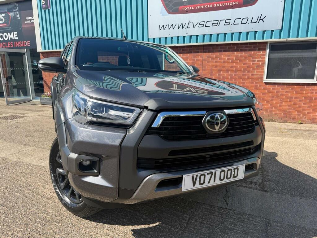 Toyota HILUX Pickup 2.8 D-4d Invincible X 4Wd Euro 6 Ss Grey #3