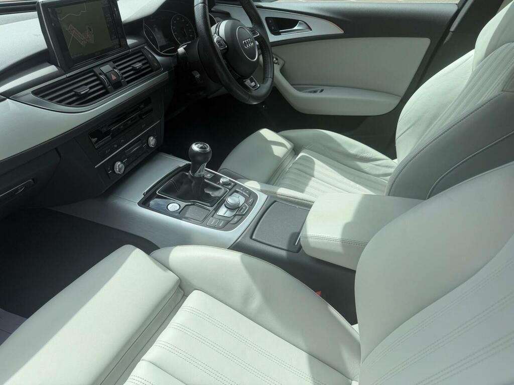 Audi A6 Saloon 2L Black Edition White #9
