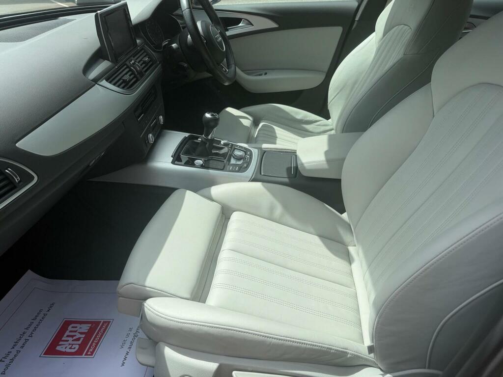 Audi A6 Saloon 2L Black Edition White #8