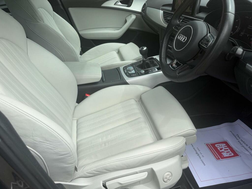Audi A6 Saloon 2L Black Edition White #7