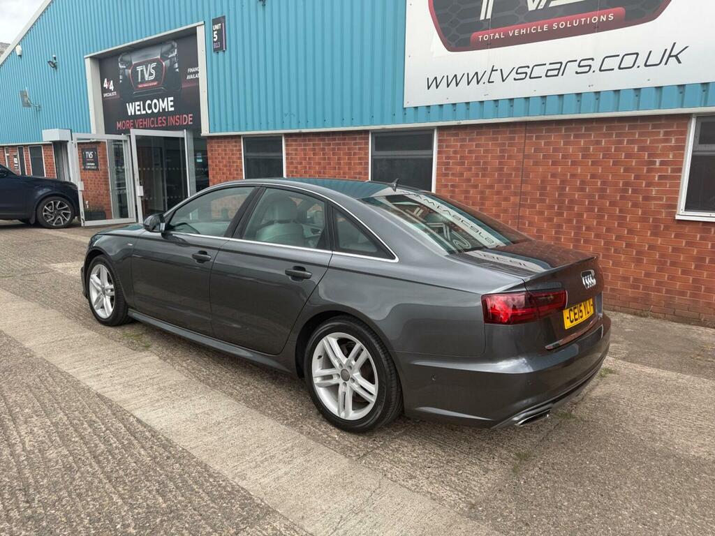 Audi A6 Saloon 2L Black Edition White #17