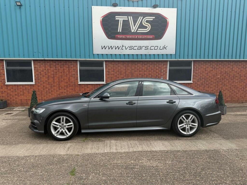 Audi A6 Saloon 2L Black Edition White #16