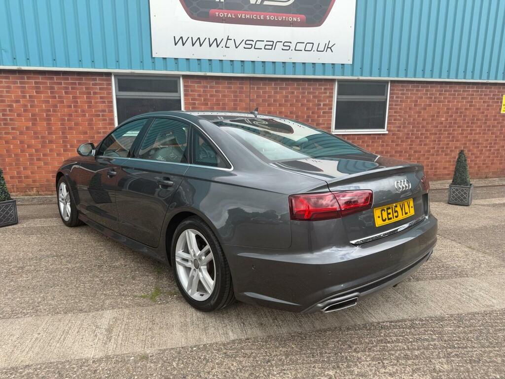Audi A6 Saloon 2L Black Edition White #12