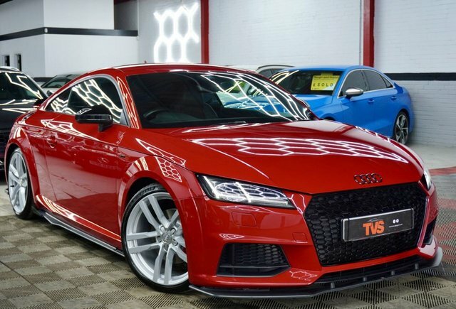 Audi TT 2.0 Tfsi S Line Coupe S Tronic Quattro Red