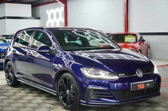 Volkswagen Golf 2.0 Tdi Gtd Hatchback Dsg Euro 6 S S ME19UYJ Blue #5