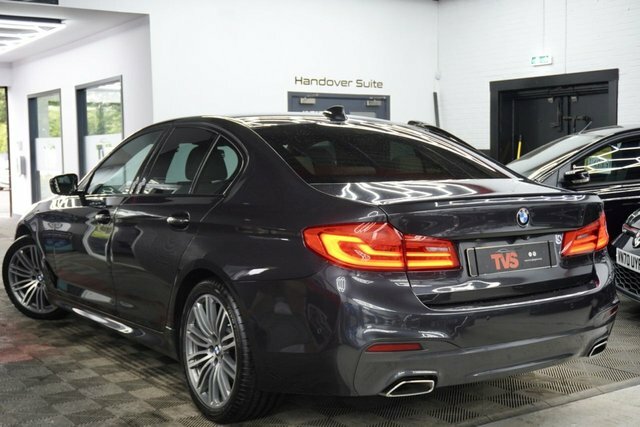BMW 5 Series 2.0 520D M Sport Saloon Xdrive Eur SK67XMG Grey #3