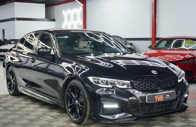 BMW 3 Series 2.0 320D M Sport Saloon Euro 6 S SA69DBY Black #5