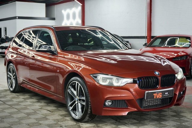 BMW 3 Series 2.0 320D M Sport Shadow Edition Touring SR18AGY Orange #5