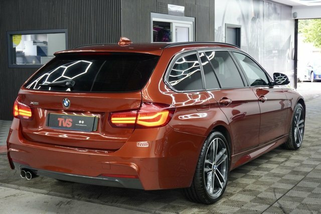 BMW 3 Series 2.0 320D M Sport Shadow Edition Touring SR18AGY Orange #6