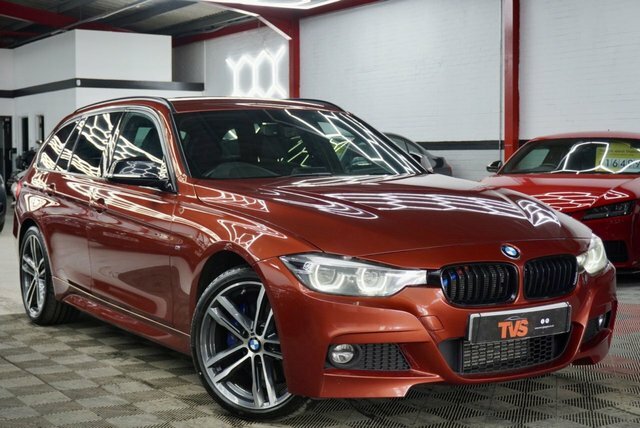 BMW 3 Series 2.0 320D M Sport Shadow Edition Touring Orange