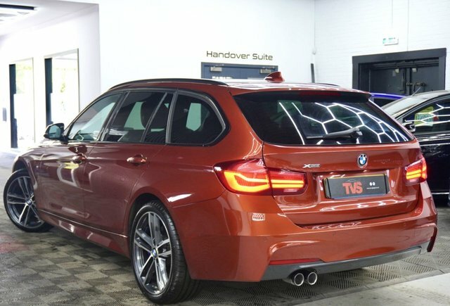 BMW 3 Series 2.0 320D M Sport Shadow Edition Touring SR18AGY Orange #3