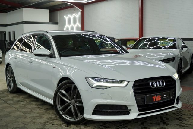 Audi A6 Avant 2L S Line White #1