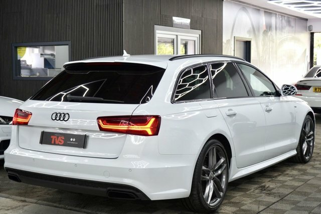 Audi A6 Avant 2L S Line White #6