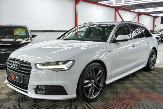 Audi A6 Avant 2L S Line White #9